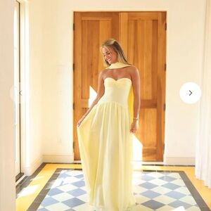 Coco Lily’s sold out yellow andie dress